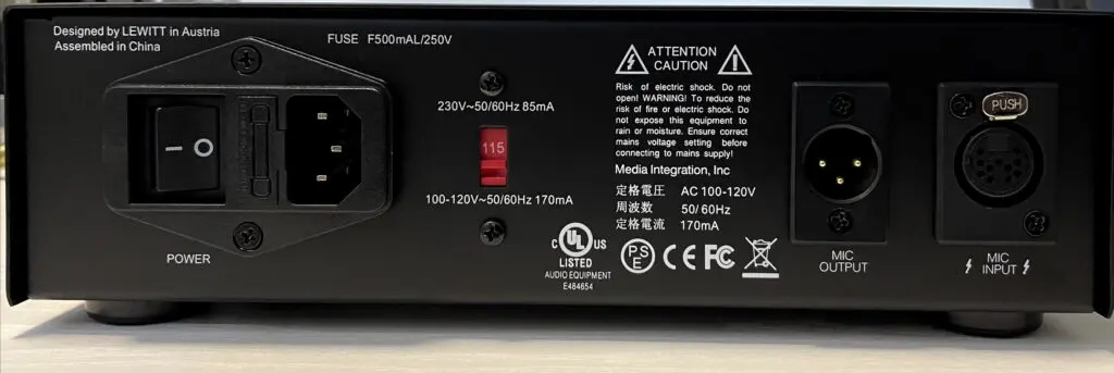 LEWITT LCT840 レビュー 〜管楽器に最適なファットな真空管