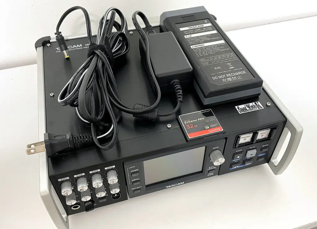 TASCAM HS-P82 レンタル 地方発送可 8トラック マイクプリ搭載 マルチトラックレコーダー - 合同会社SoundWorksK  Marketing