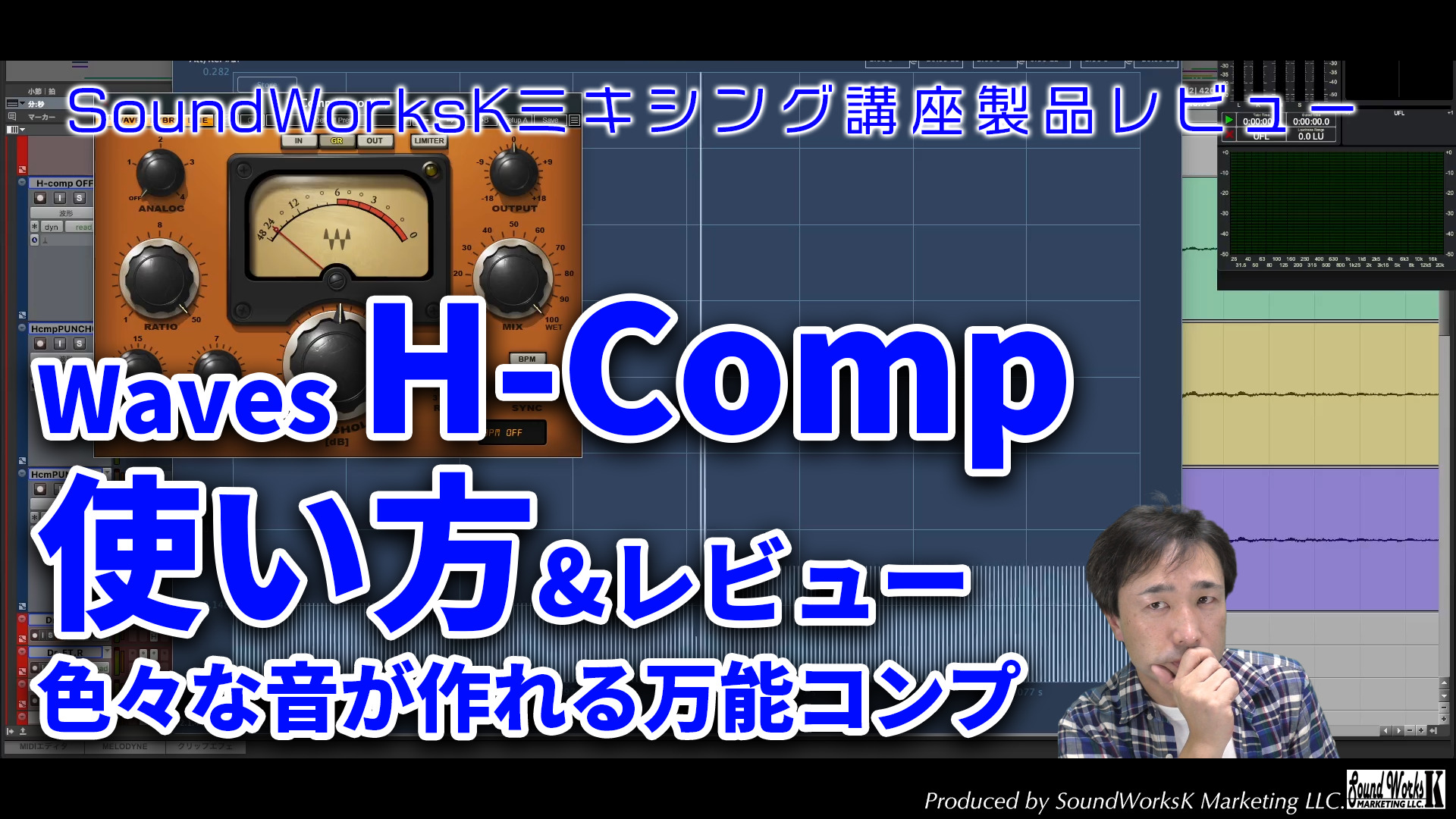 Waves H-Compの使い方 解説＆レビュー 色々な音が作れる！独自