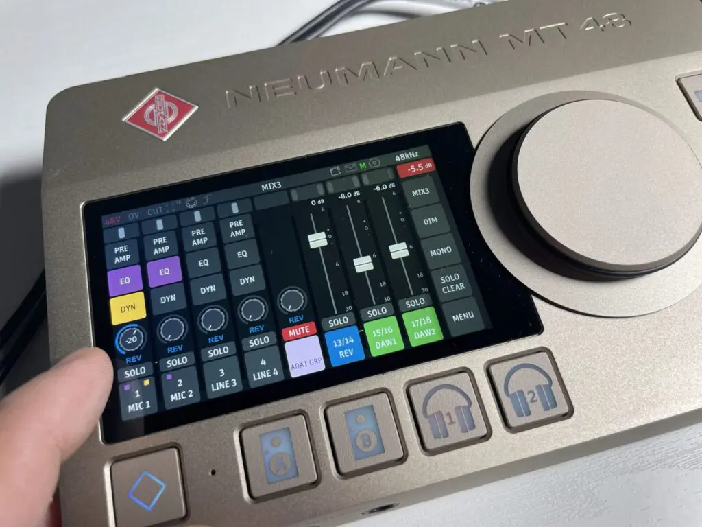 neumann mt48 美品 Neumann MT48 - USB Interfaces